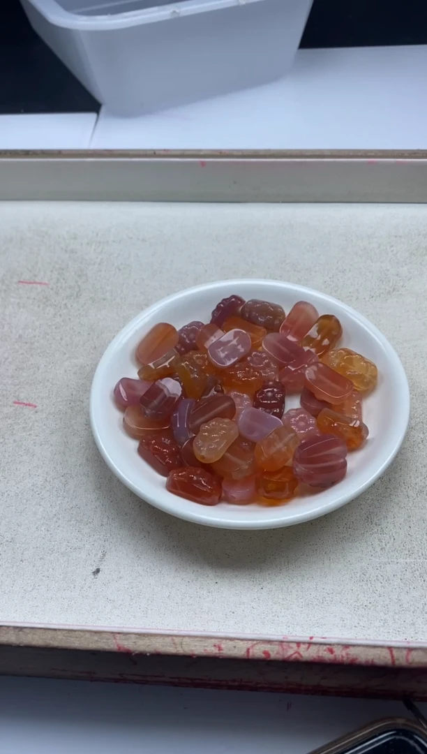 【闪购商品】玛瑙/玉髓颈饰未镶嵌x345盐源花牌*1