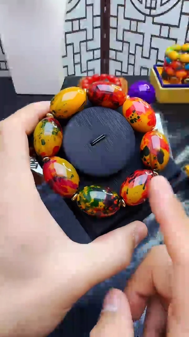 【闪购商品】玛瑙/玉髓手链未镶嵌藏红花2030拍一发一