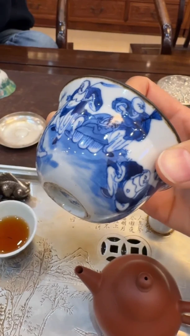 【闪购商品】盖碗盖碗盖碗杯子十八罗汉