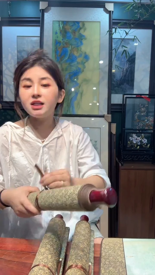 刺绣非遗苏绣手工刺绣加大加长一套千里江山