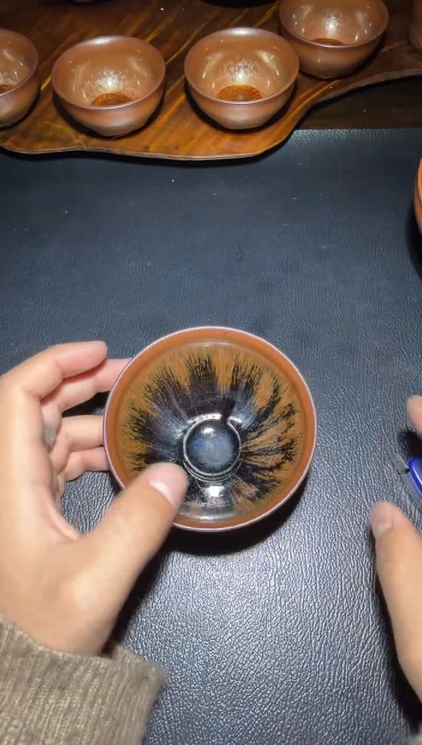 茶盏陈远福柴烧盏(送曜变盏）38