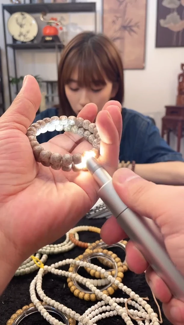 星月菩提吊坠《A01》9X8粉冰单圈