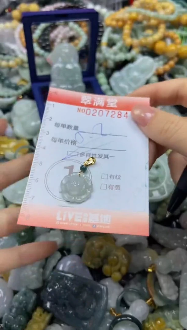 颈饰未镶嵌翡翠闪购0207284