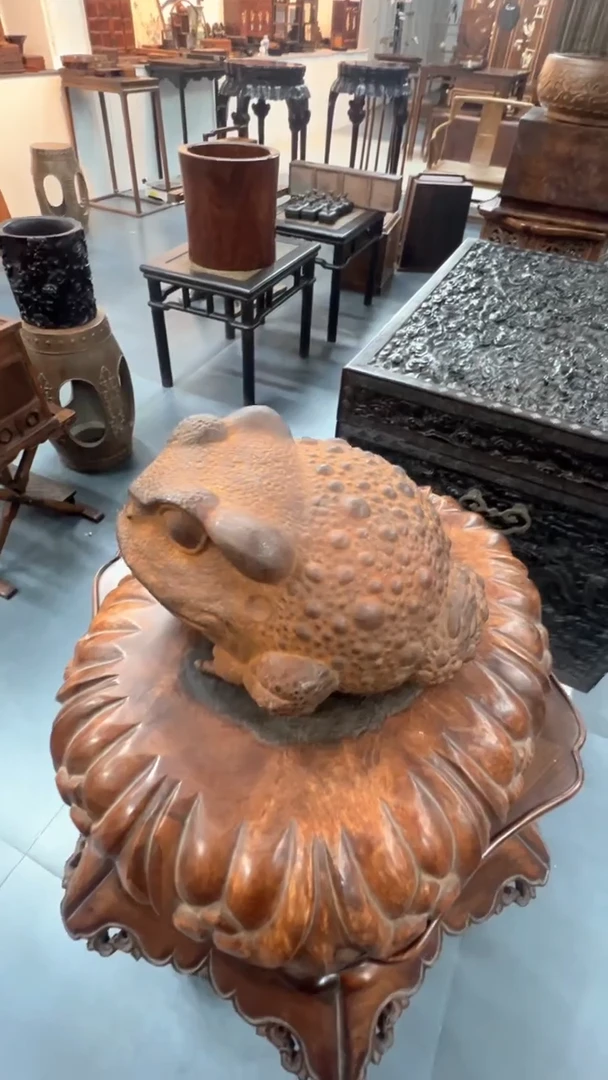 【闪购商品】贡木木艺金蟾木木木木