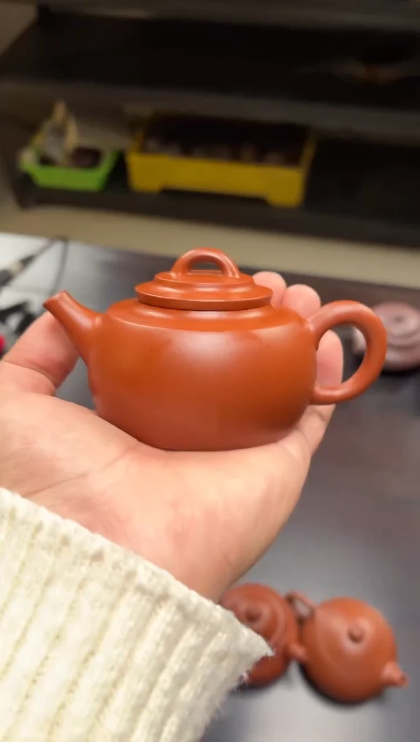 【闪购商品】紫砂茶壶福利赵庄朱泥寒炉140毫升
