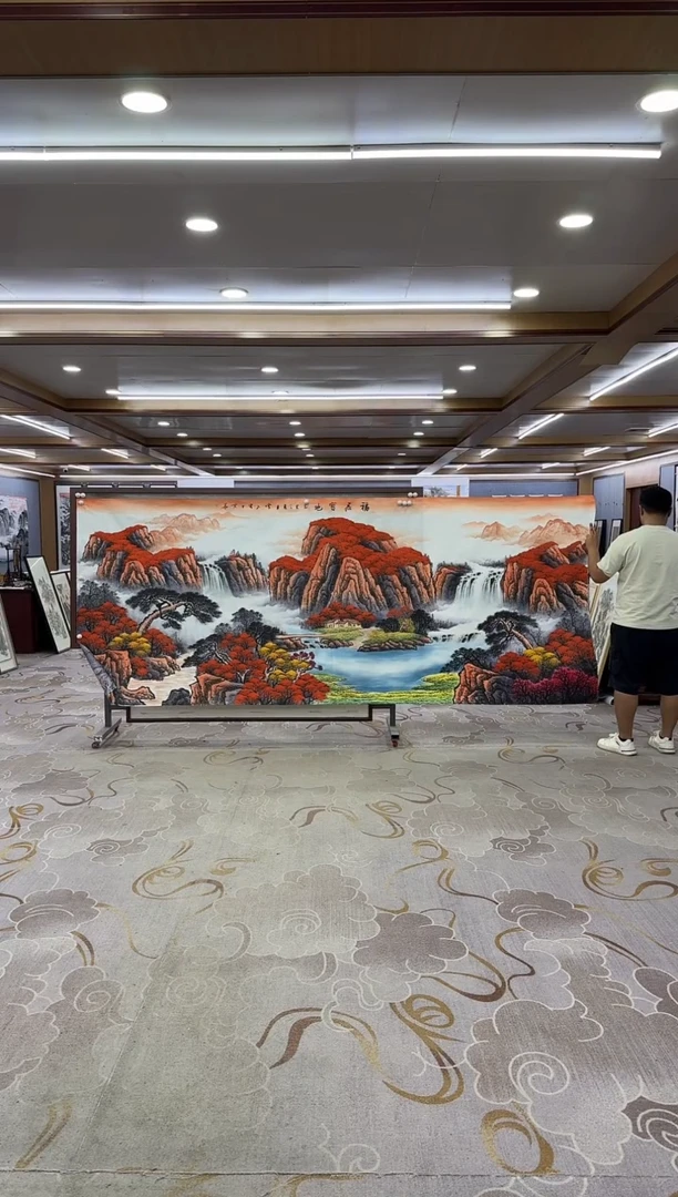 绘画xc刘雪红-大丈二-国画