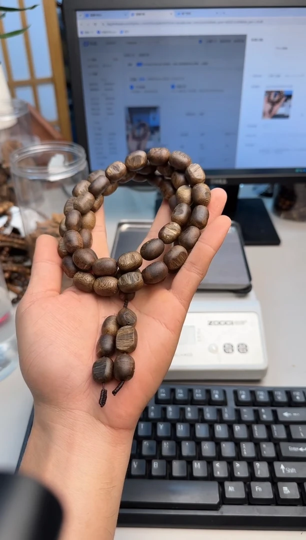 手串沉香海南奇楠母树63克