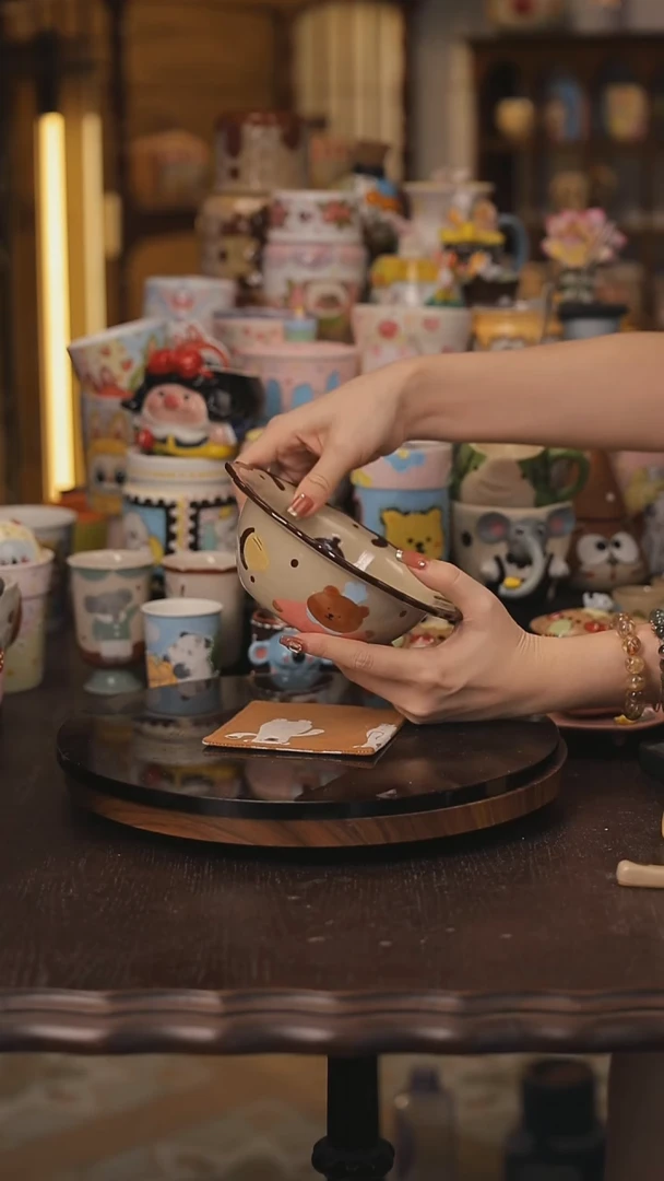 景德镇釉下彩绘设计师款式陶瓷