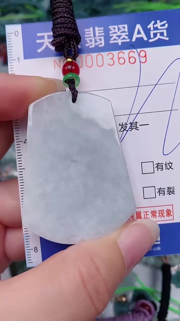 翡翠未镶嵌颈饰00003669