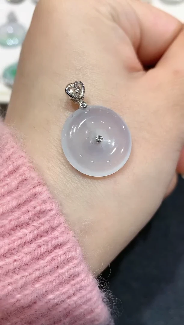 【闪购商品】翡翠颈饰18K金镶嵌B24    多样性一件发货