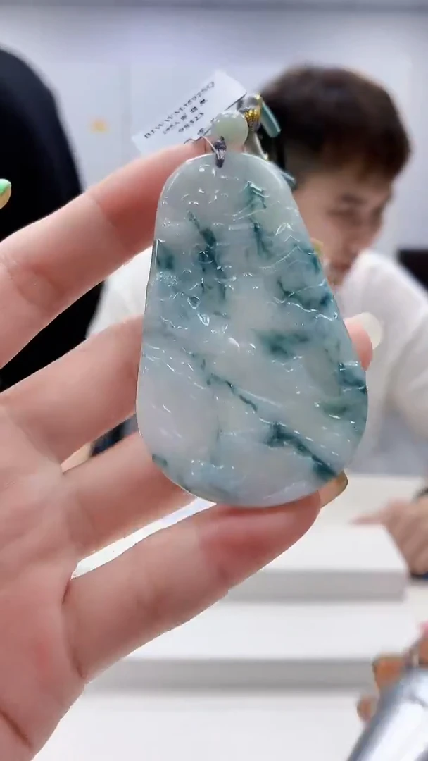 未镶嵌定制翡翠4868ry-毛货挂件116
