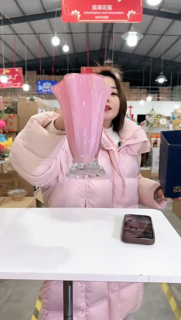 【闪购商品】玻璃于清花器R-早39