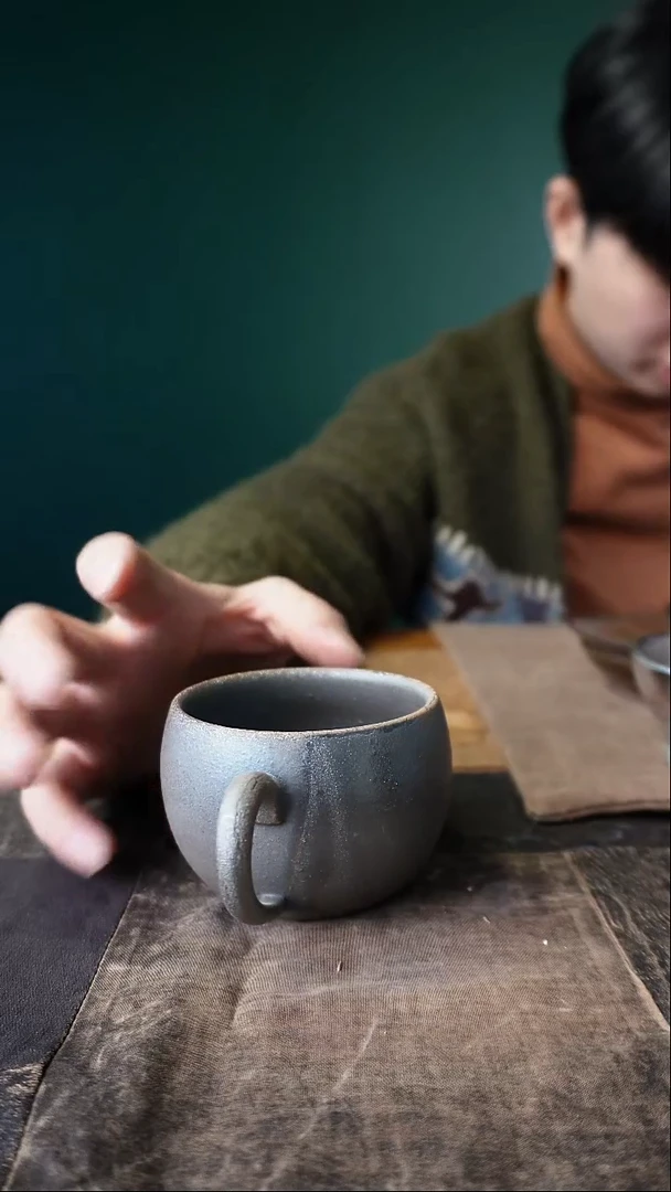 034器韵堂玄铁咖啡杯