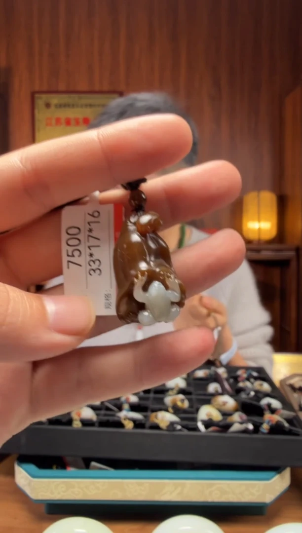 【闪购商品】和田玉吊坠未镶嵌1