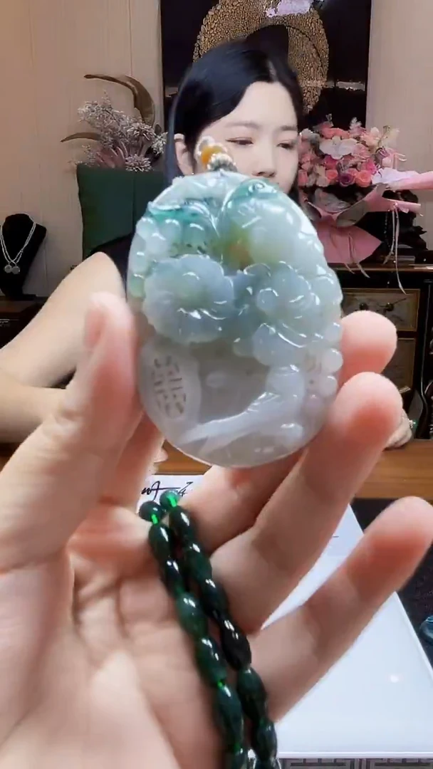 未镶嵌定制翡翠吊坠226