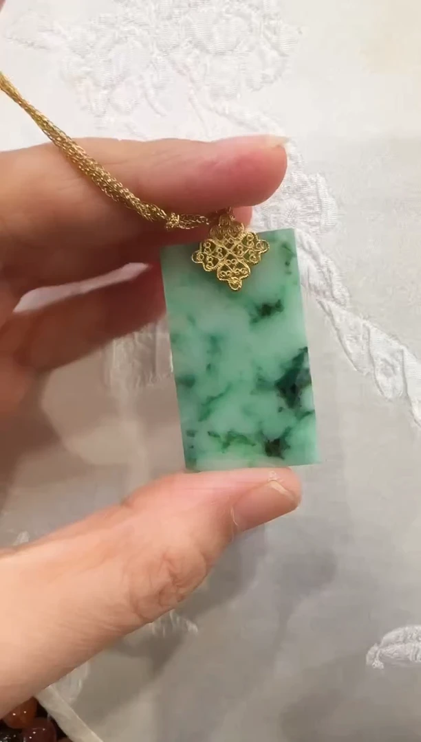 颈饰未镶嵌翡翠国风