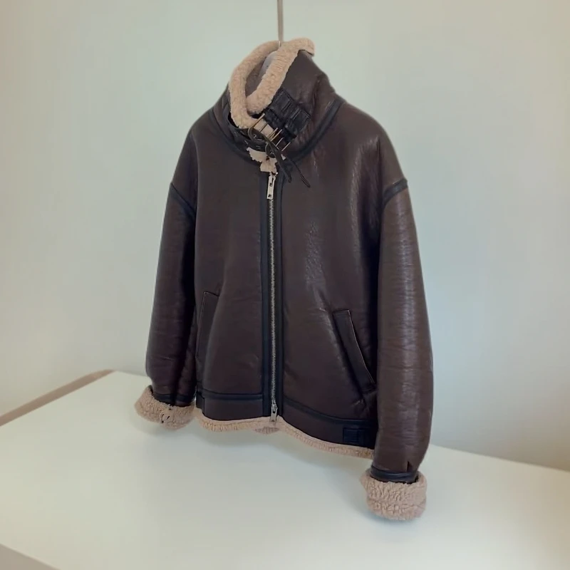 东大门羊羔毛外套（no退换）