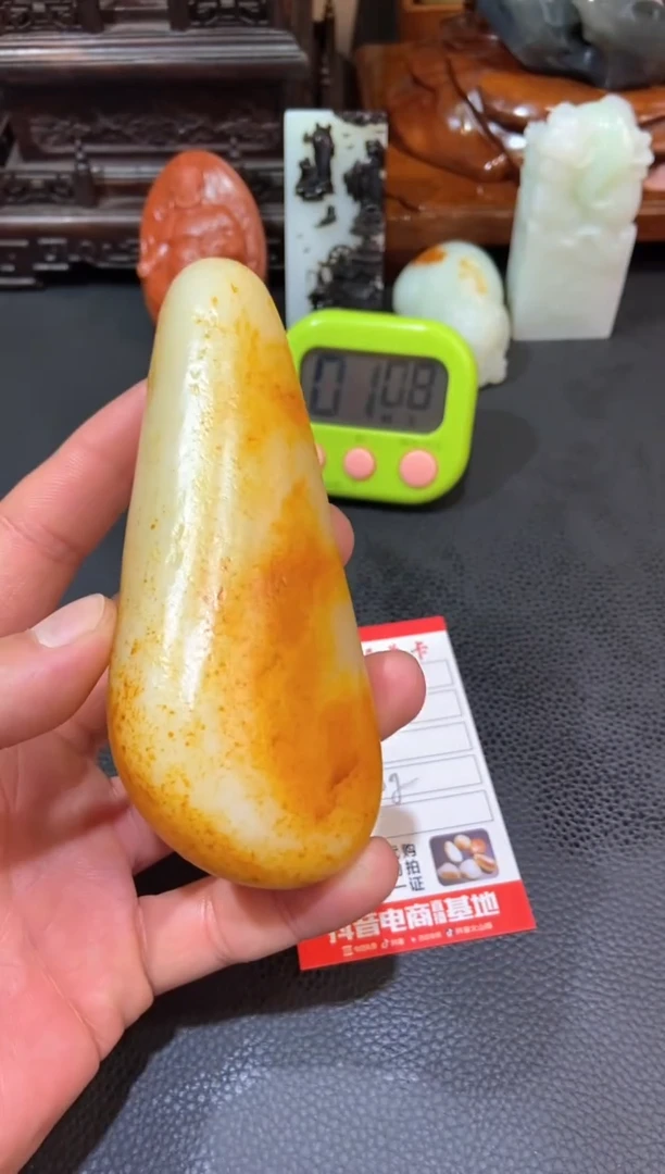 未镶嵌和田玉把件海****.和田玉