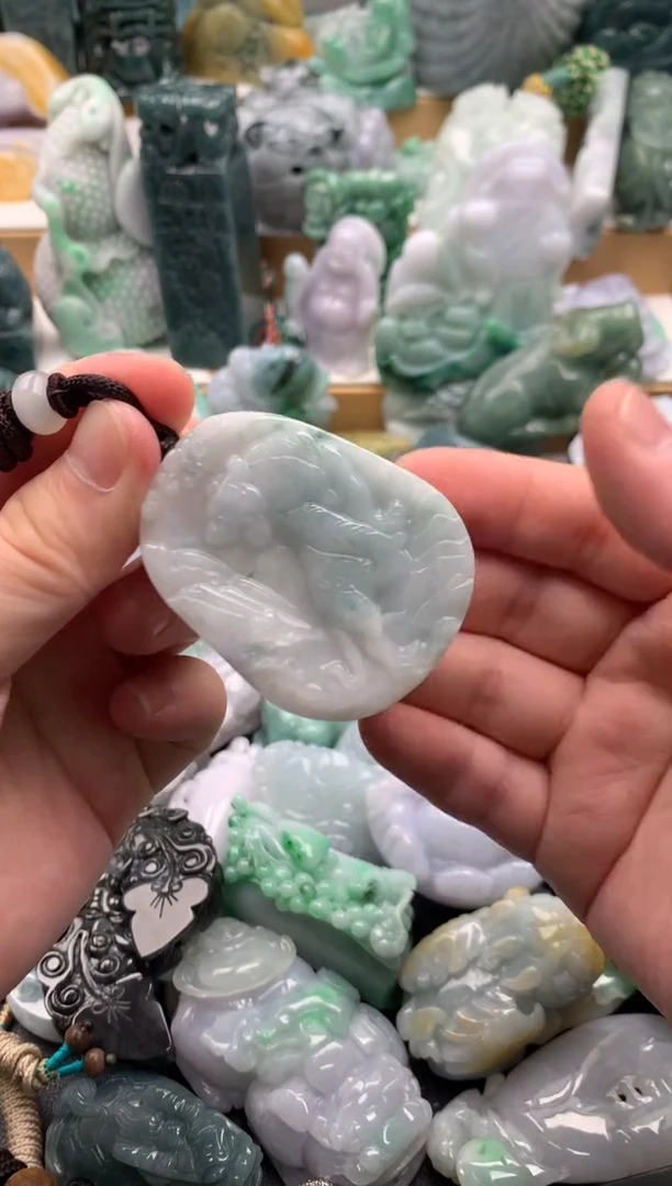 吊坠(不含链)未镶嵌翡翠1