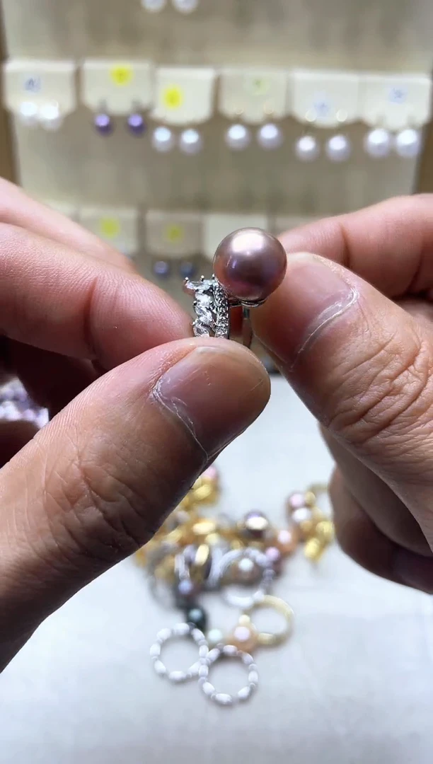 【闪购商品】淡水珍珠戒指未镶嵌2