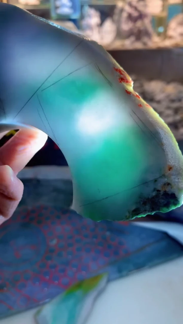 翡翠未镶嵌颈饰0朗0翡翠珠宝711