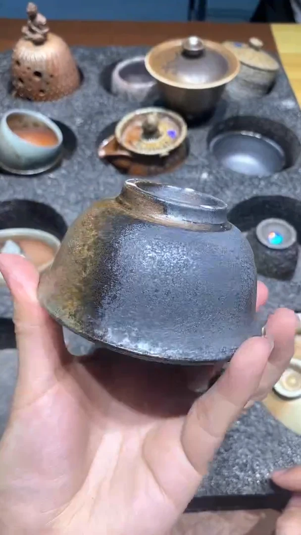 奢瓷/瑞寅柴烧茶器（杯子）141 微瑕