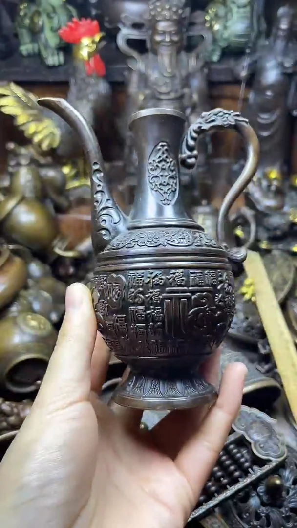 闪购链接，点击下单，有运费险，铜摆件