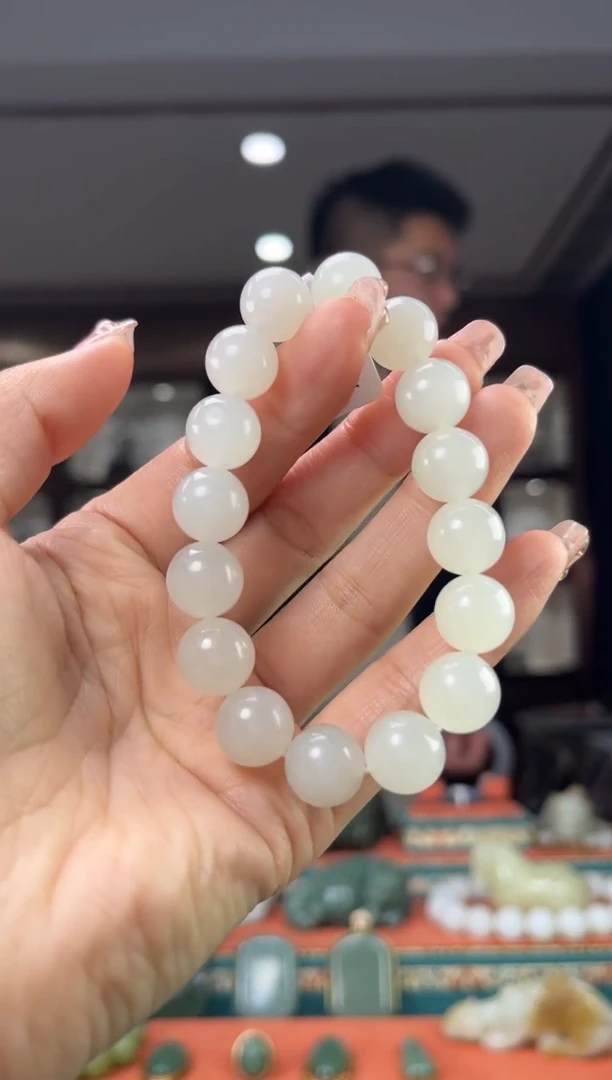 【闪购商品】和田玉颈饰未镶嵌佩佩12mm左右