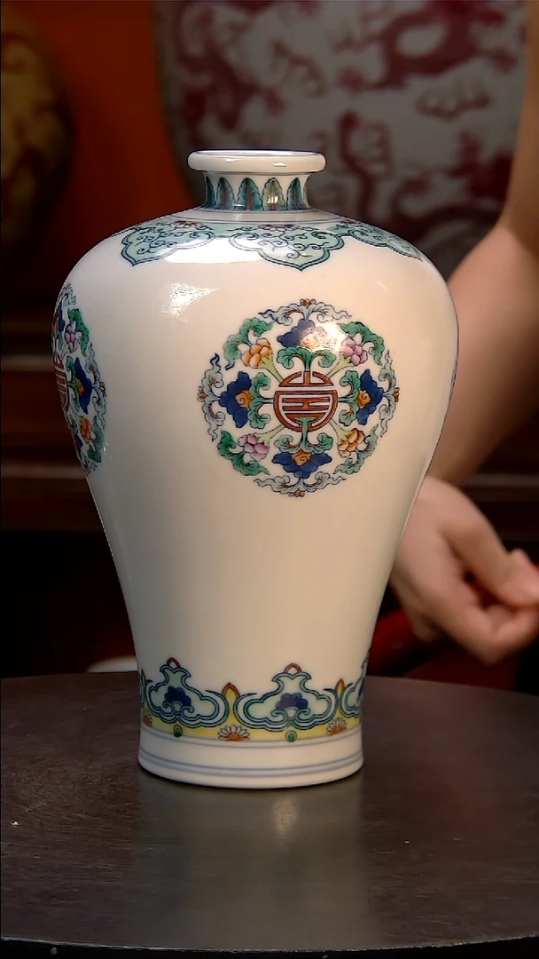仿古彭*华精美陶瓷摆件