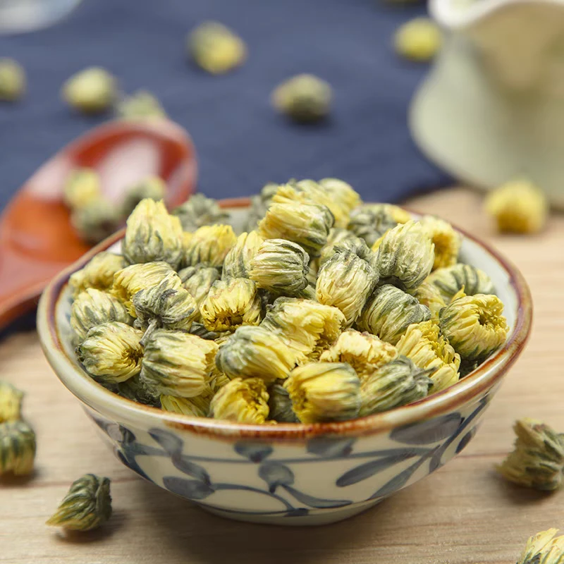 胎菊金银花茶搭配正宗带绒毛产地直发金银花茶菊花茶精品无硫熏