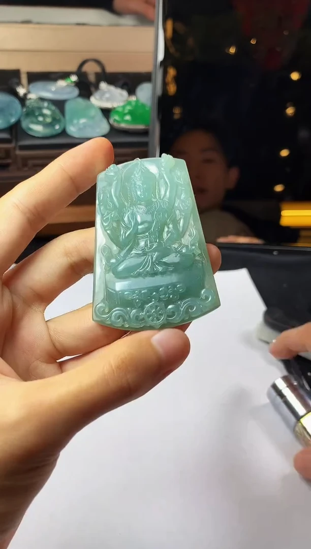 未镶嵌定制翡翠S毛货不退不换