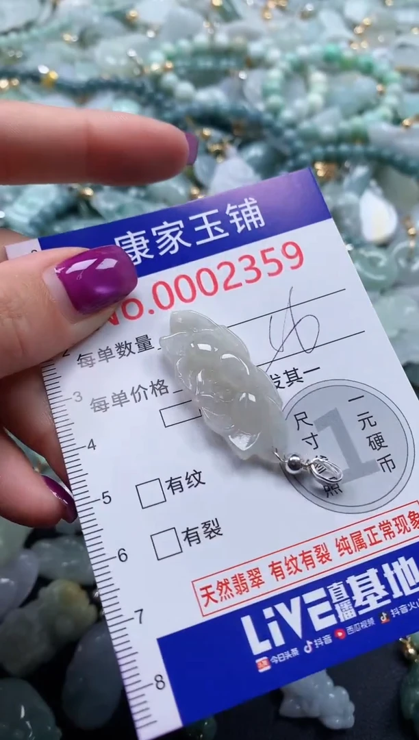 颈饰未镶嵌翡翠2359