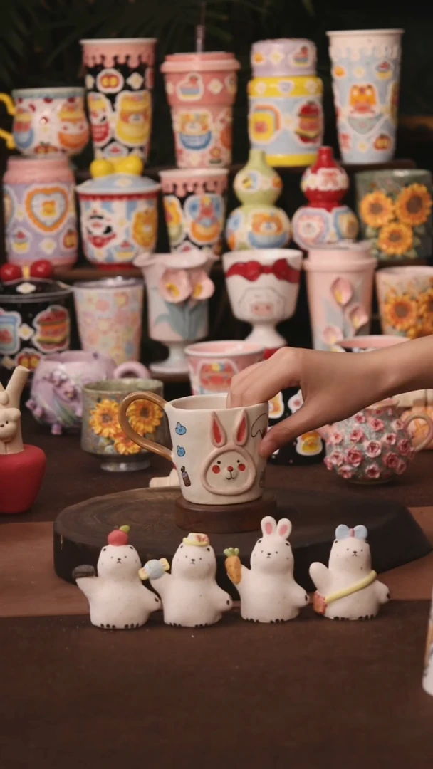 摆件景德镇原创手作陶瓷