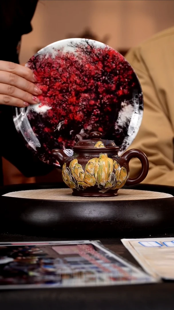 茶壶紫砂SSH50 掇只  紫朱泥  300cc