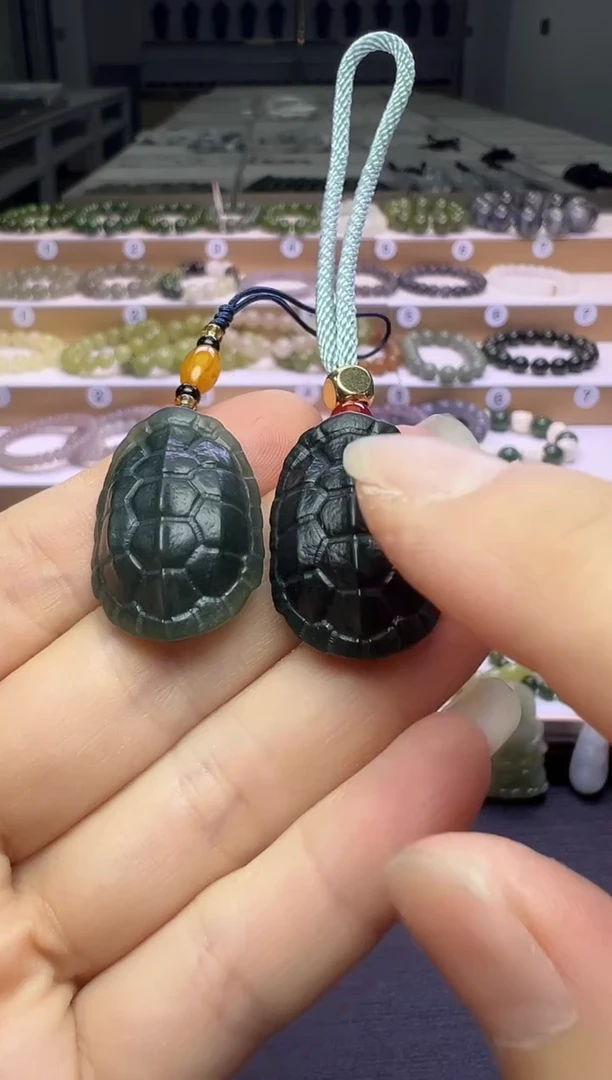 未镶嵌和田玉车挂1号链接卡27*19*12多样性发一