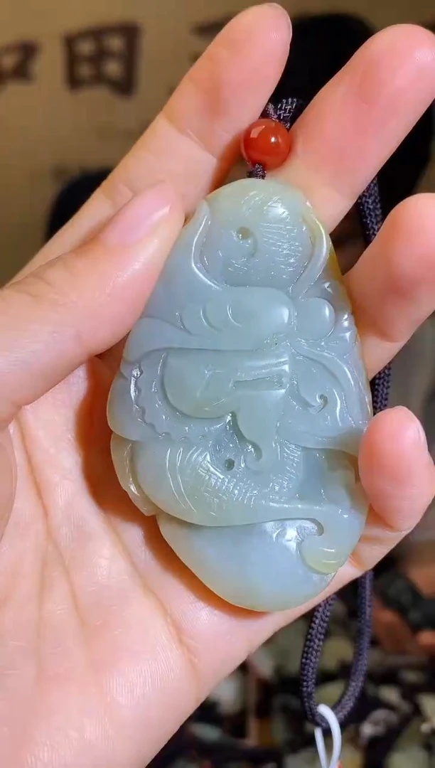 颈饰未镶嵌和田玉1