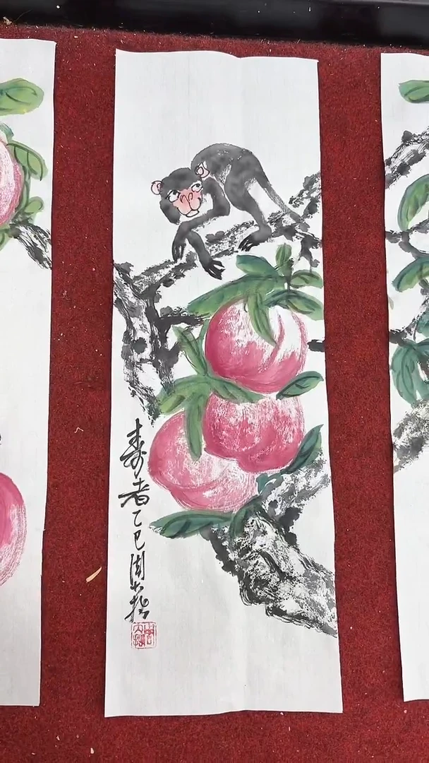 国画周大拙/国画/花鸟