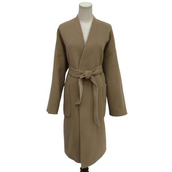 95新 MaxMara 妃鱼/绵羊毛/大衣/95新/z1031