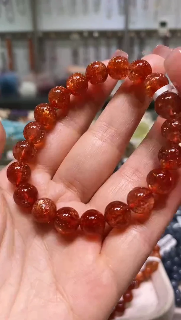 未镶嵌手链长石多样性发其一金太阳9.5+