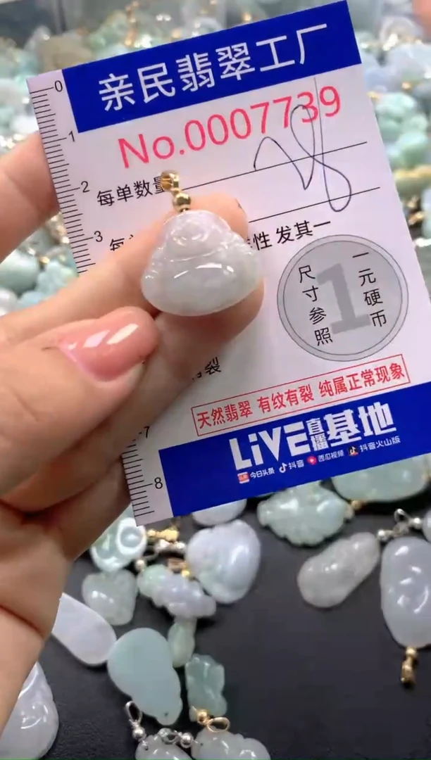 颈饰未镶嵌翡翠7739