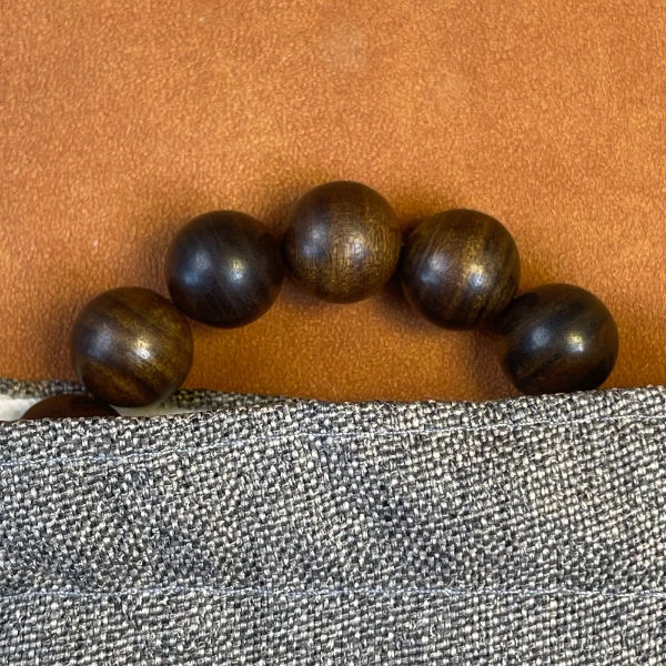 【嘉鑫】15mm*15颗达拉干男女通用家居饰品原木原色雕刻