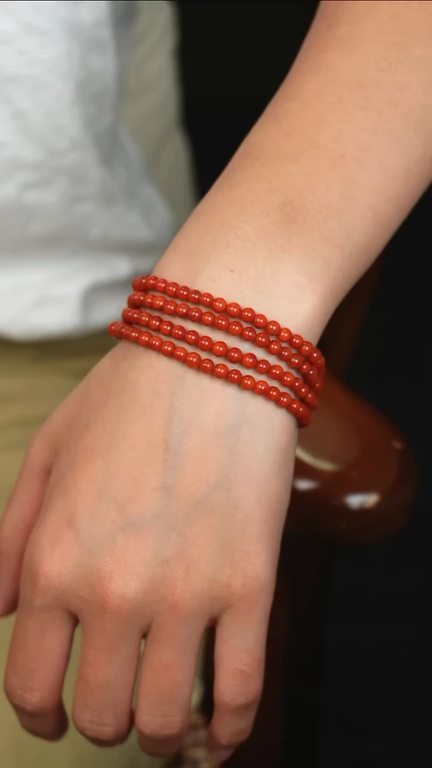 手链未镶嵌南红玛瑙【福利】4M原矿多圈