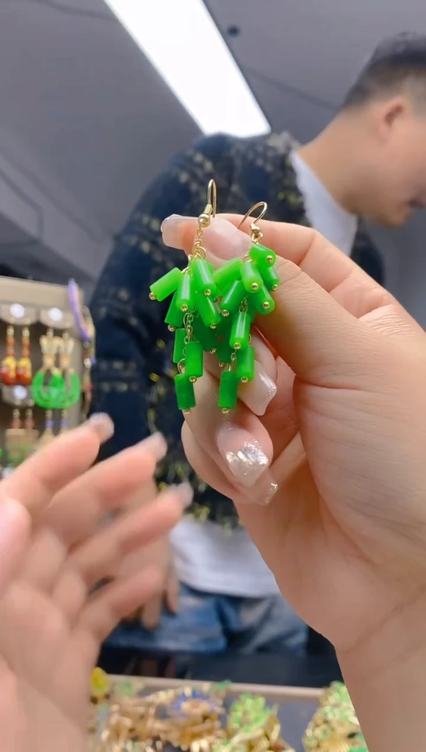 【闪购商品】玛瑙/玉髓耳饰合金12玛瑙耳饰