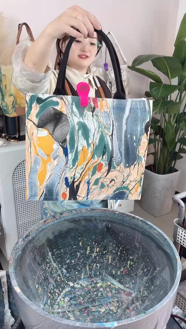 帆布953小艺手作大漆包包