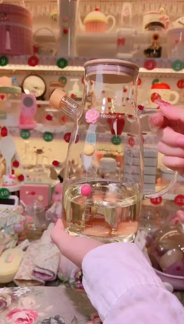 小花油壶——手工制作品质好！