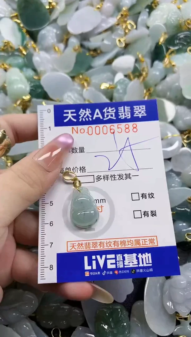 颈饰未镶嵌翡翠天然A货翡翠