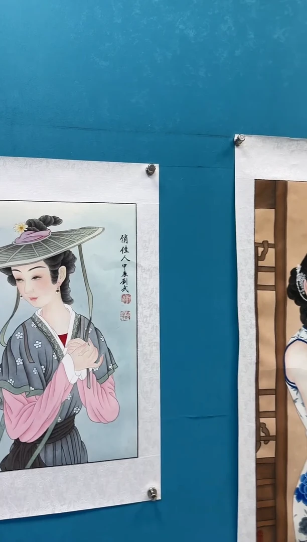 国画闪电购刘武绘画9