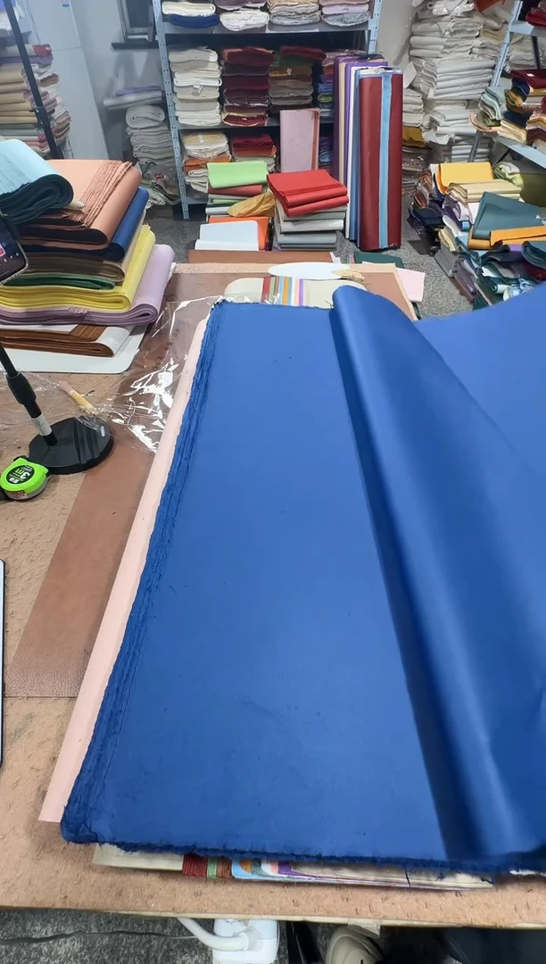 四尺 瓷青色褚皮光板50张