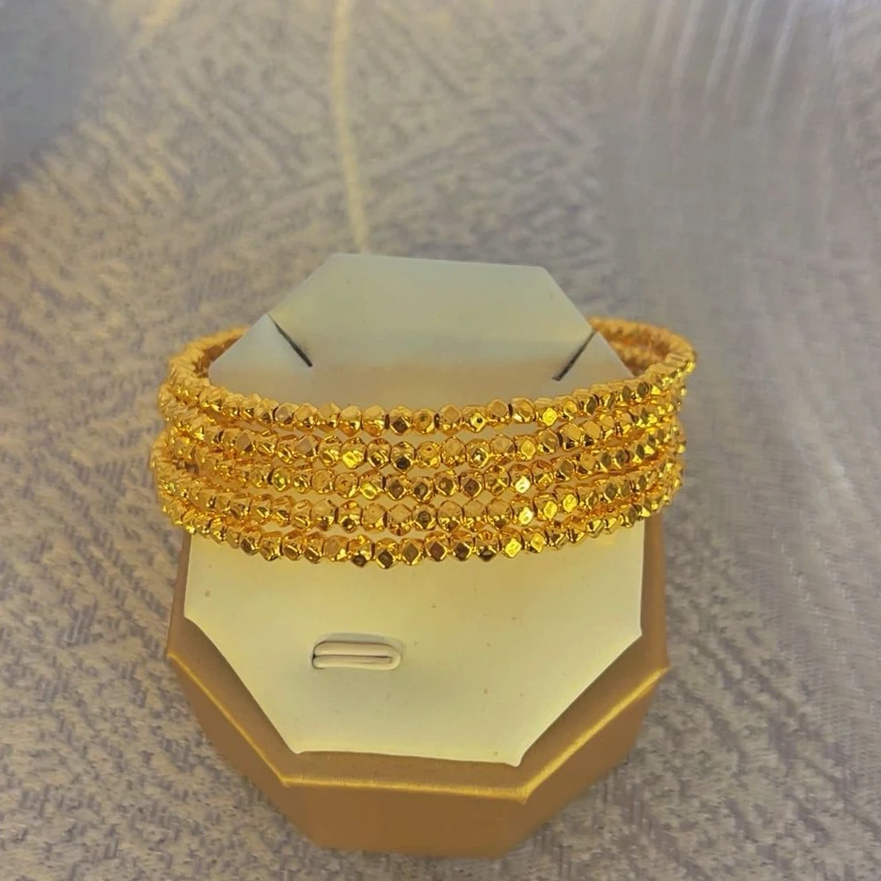 合金手镯 合金手镯个性 5圈网红爆款手镯古法 气质时尚手镯 208号