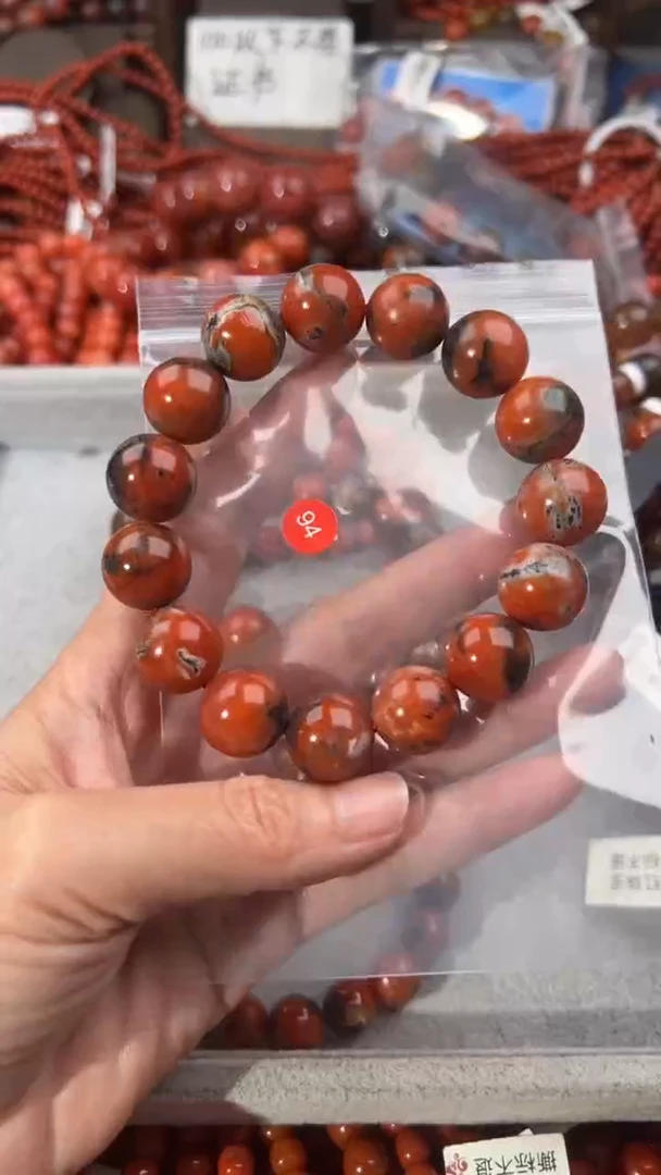 南红玛瑙手串未镶嵌15